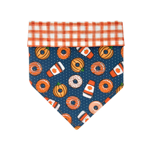 Pumpkin Spice Dog Bandana