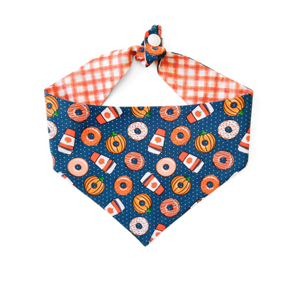 Pumpkin Spice Dog Bandana