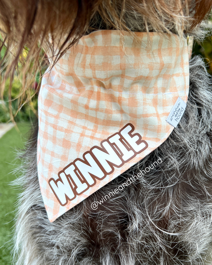 Sand Castle Over the Collar Dog Bandana