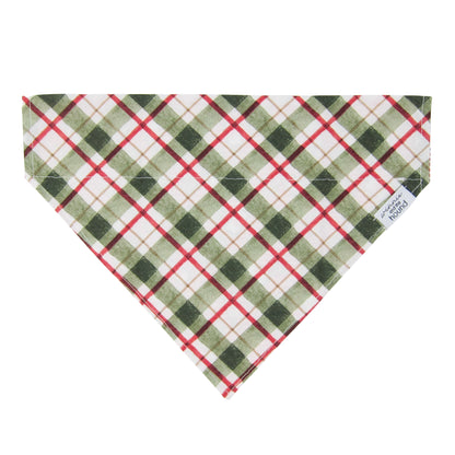Santa's Milk and Cookies Dog Bandana