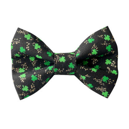 Shamrocks Dog Bow Tie