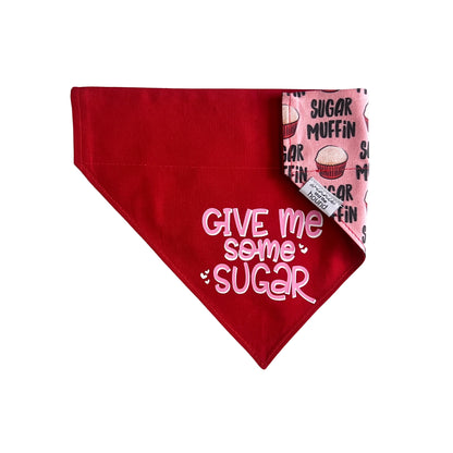 Sugar Muffin Over the Collar Dog Bandana