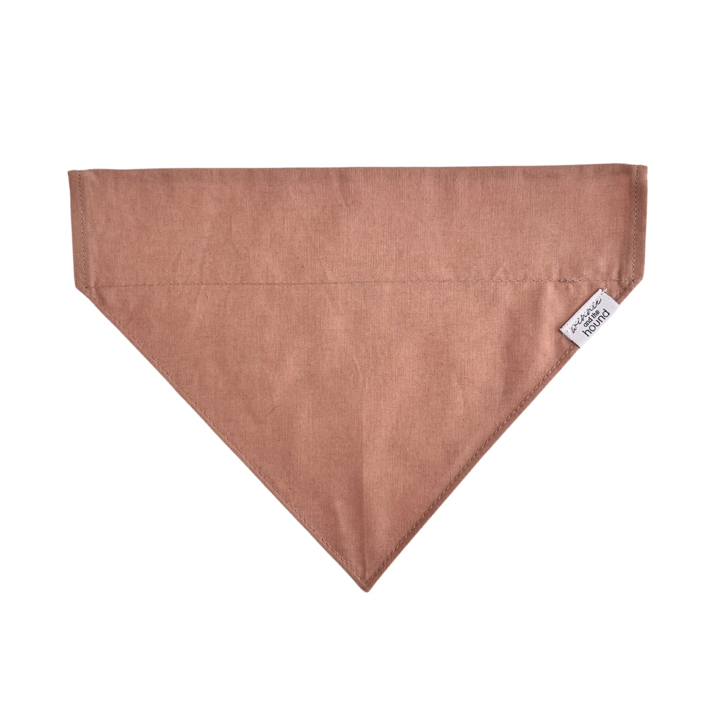 Tan Pupcake Over the Collar Dog Bandana