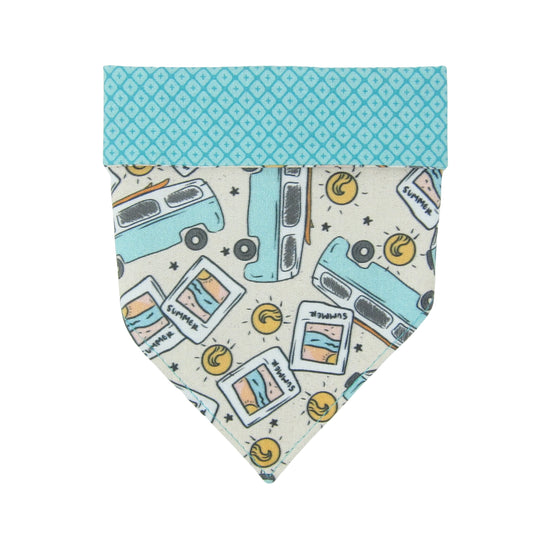 Retro Surf Vans Dog Bandana