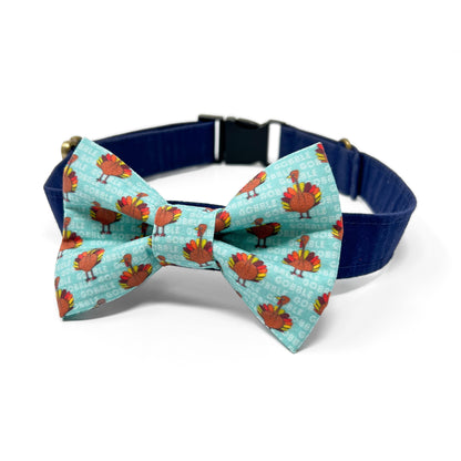 Thanksgiving Dog Bow Tie