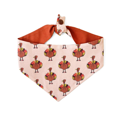 Gobble 'til You Wobble Dog Bandana