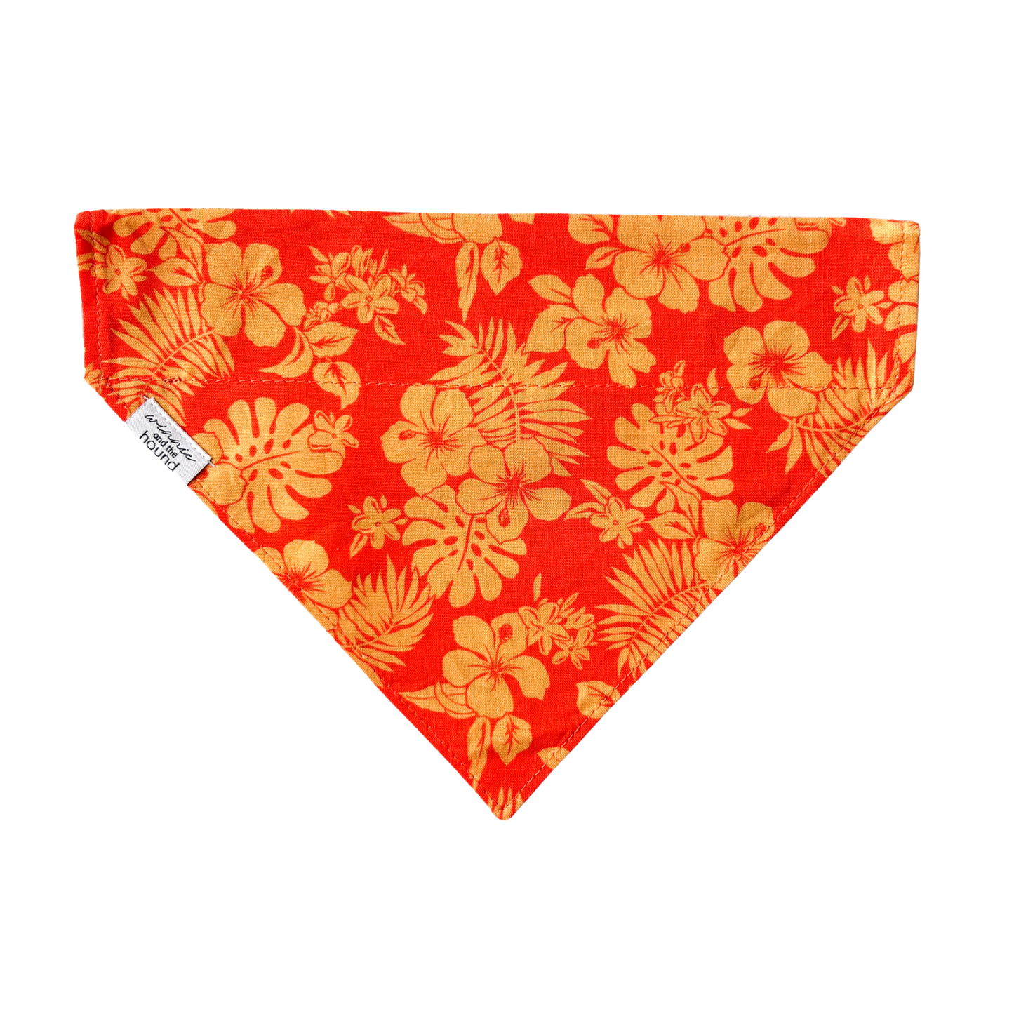 Tropical Hibiscus Over the Collar Dog Bandana