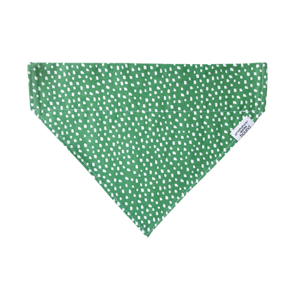 Green Monstera Dog Bandana
