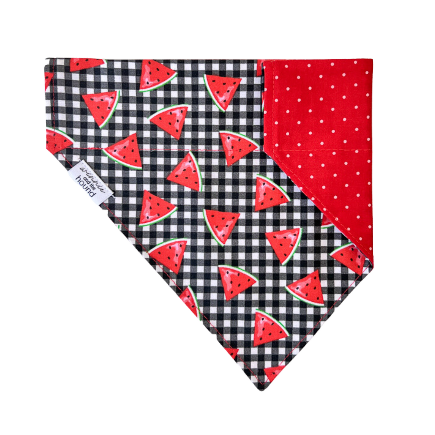 Watermelon Over the Collar Dog Bandana