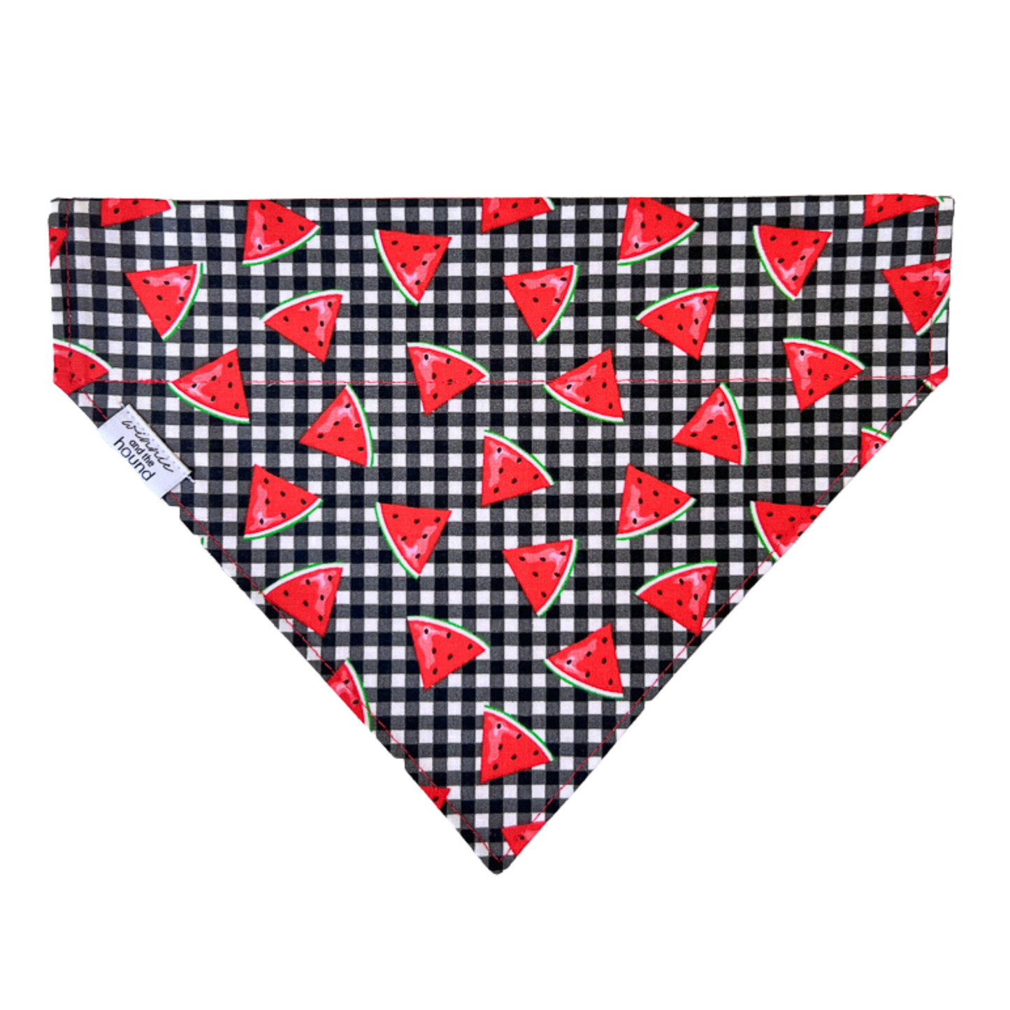 Watermelon Over the Collar Dog Bandana