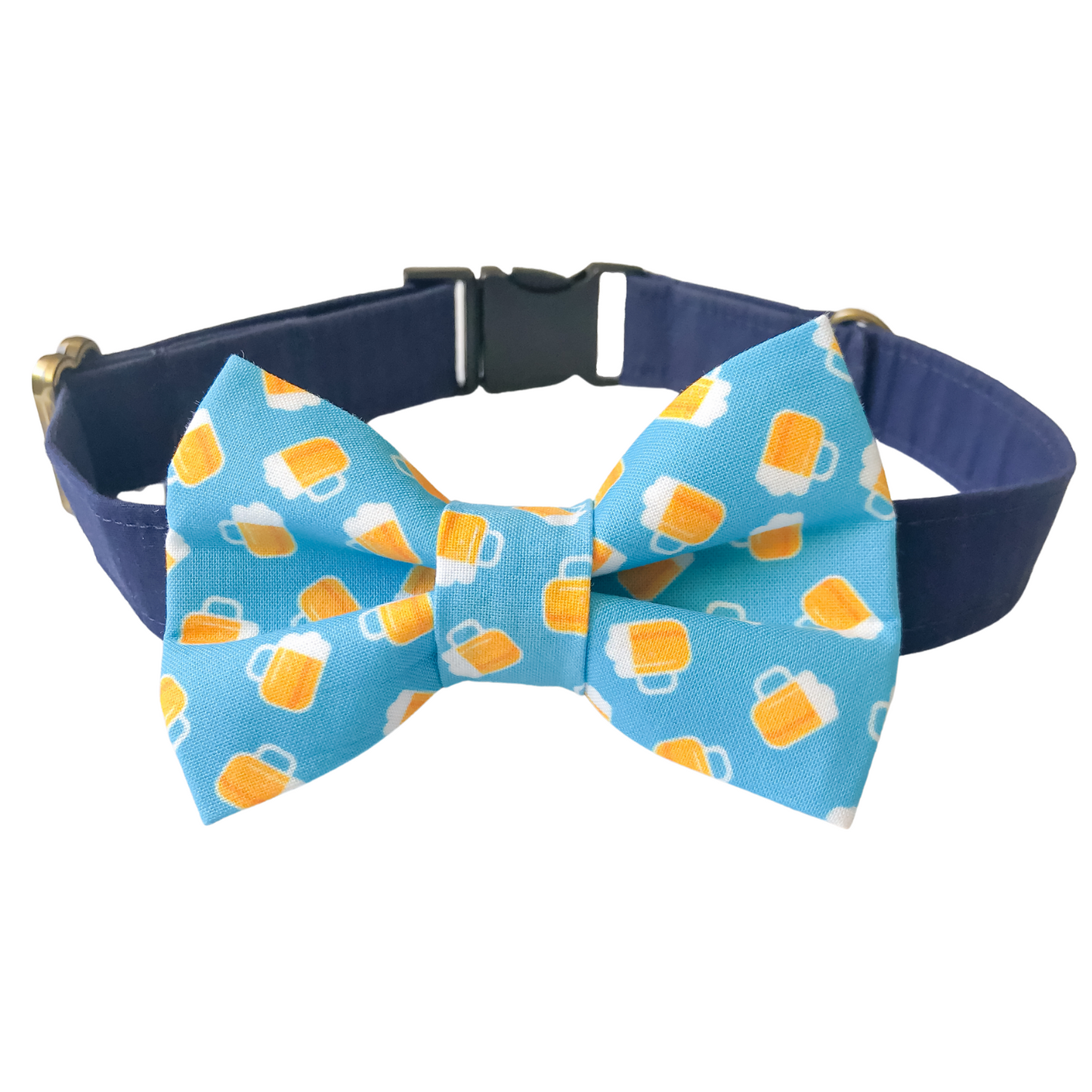 Beer Mug Dog Bow Tie