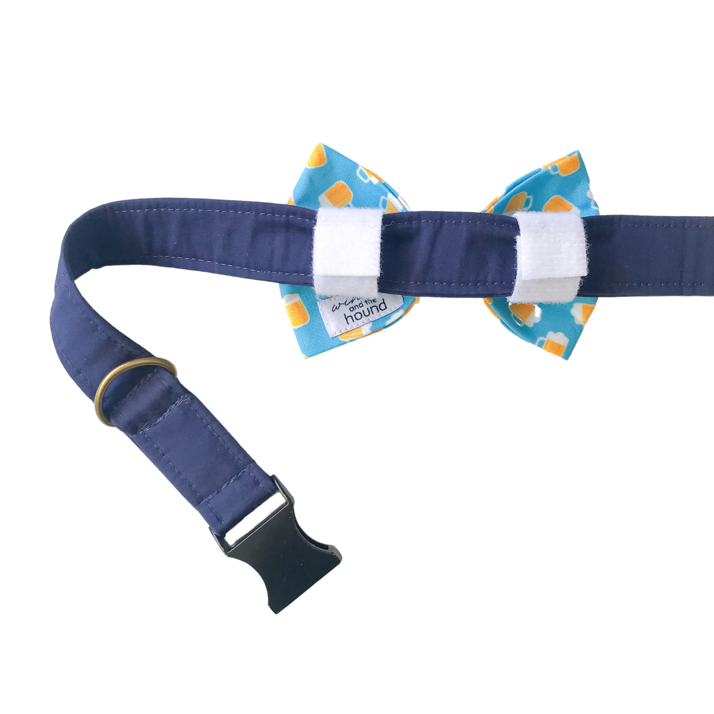 Beer Mug Dog Bow Tie