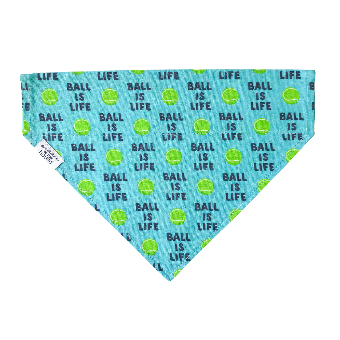 Ball is Life Over the Collar Dog Bandana