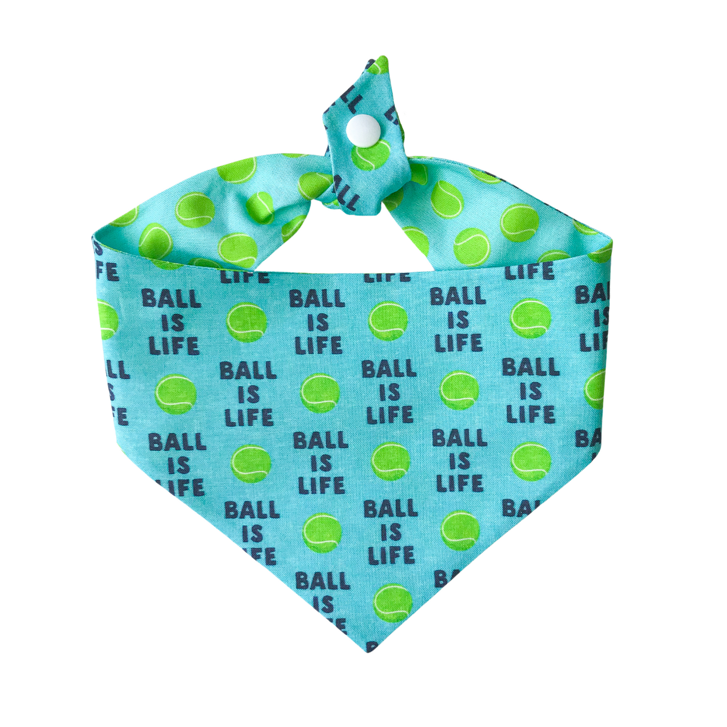 Ball is Life Tie On Dog Bandana