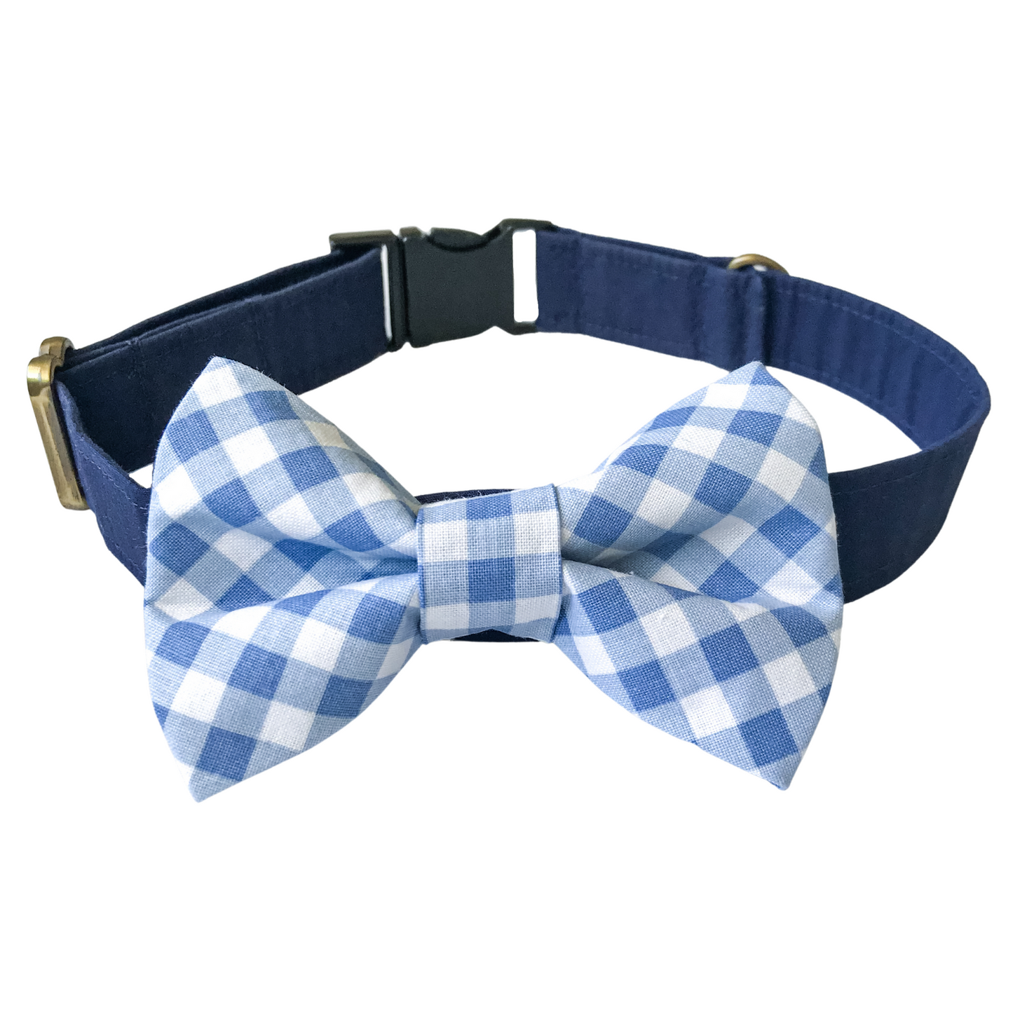 Summer Check Dog Bow Tie