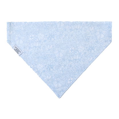 Floral Eyelet Over the Collar Dog Bandana