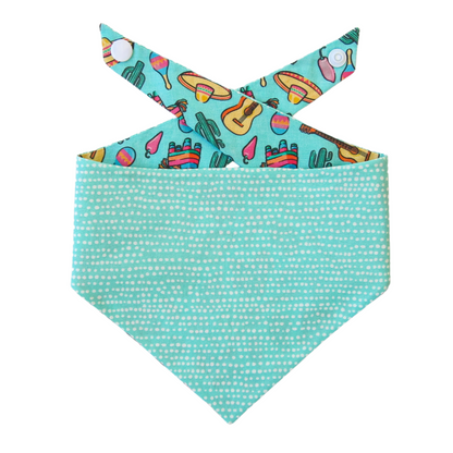 Fiesta Tie On Dog Bandana