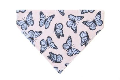 Butterfly Over the Collar Dog Bandana