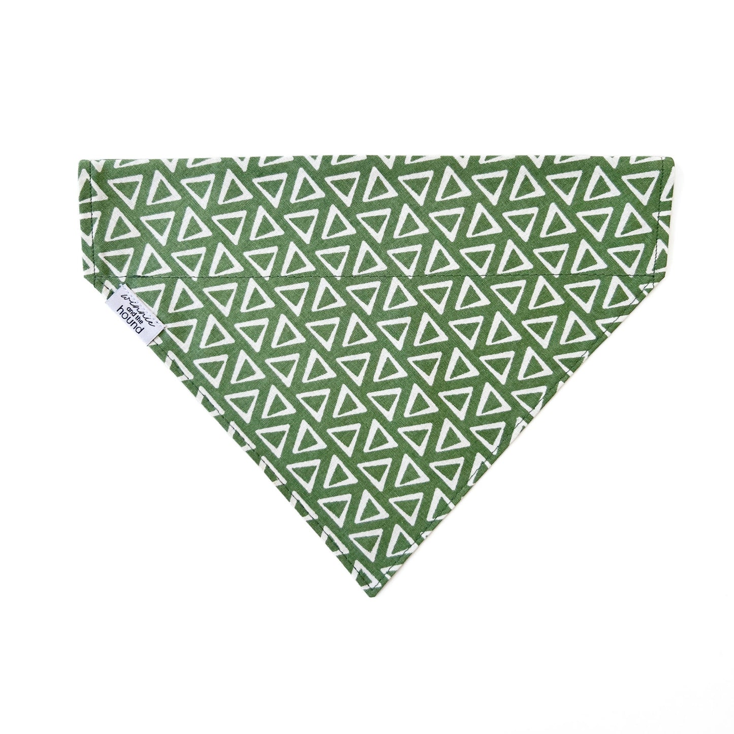 Boho Triangles Over the Collar Dog Bandana