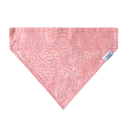 Pink Citrus Over the Collar Dog Bandana