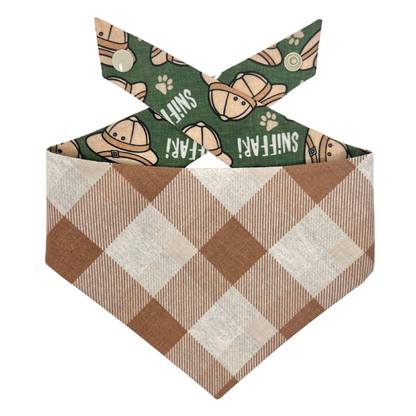 Sniffari Tie On Dog Bandana