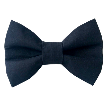 Classic Black Dog Bow Tie