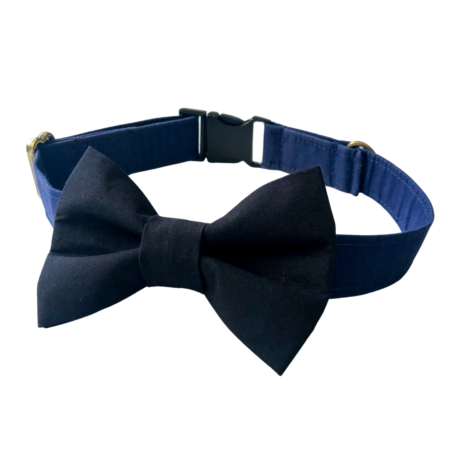 Classic Black Dog Bow Tie