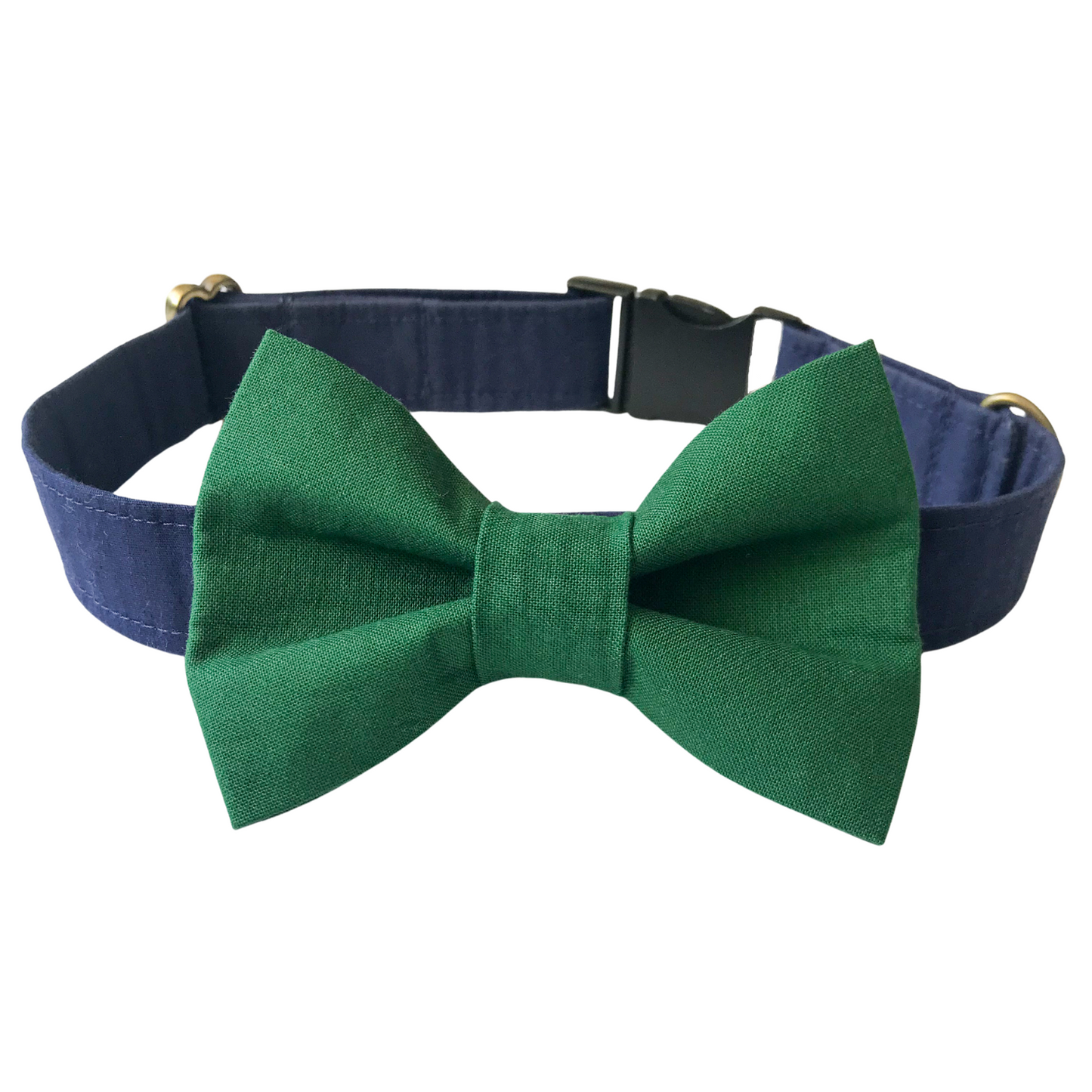 Dark Green Dog Bow Tie