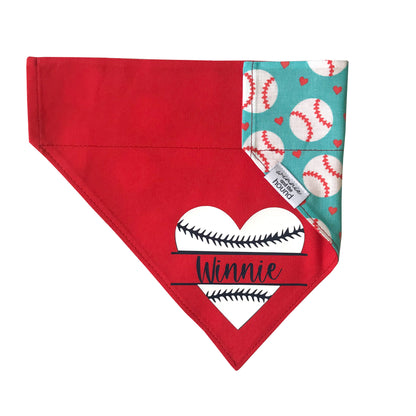 For the Love of the Game Over the Collar Dog Bandana