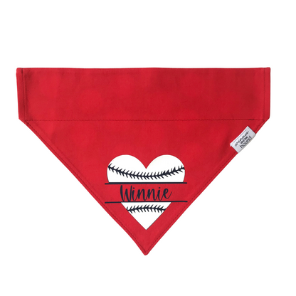 For the Love of the Game Over the Collar Dog Bandana